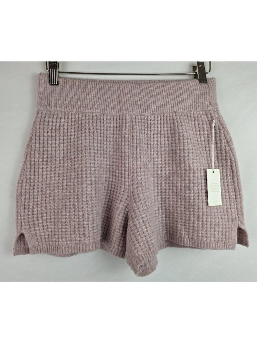 Abercrombie & Fitch Lounge Collection Women's Shorts Size Small Pink Soft Waffle